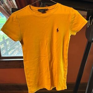 Ralph Lauren Golden Tee with Embroidered Logo